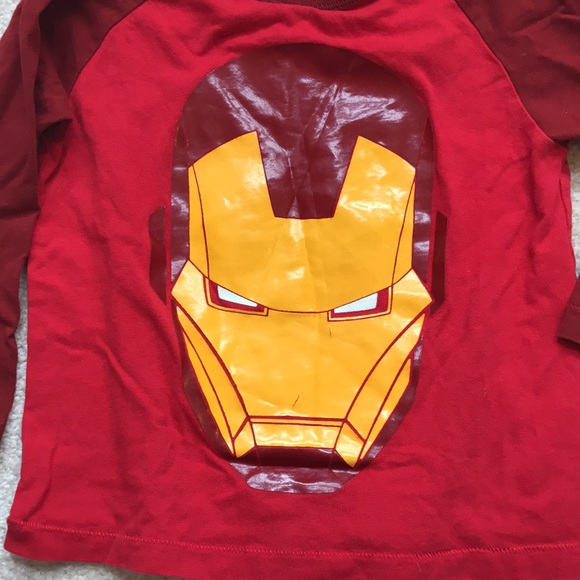 Gap Kids Marvel Ironman Long sleeve TShirts - Picture 2 of 7